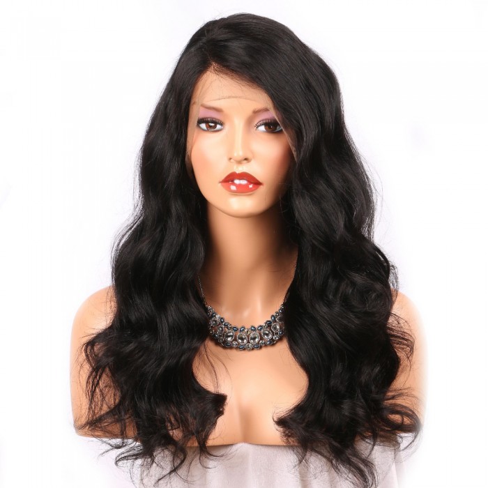 360 Lace Frontal Wig 150% Density Body Wave Virgin Hair