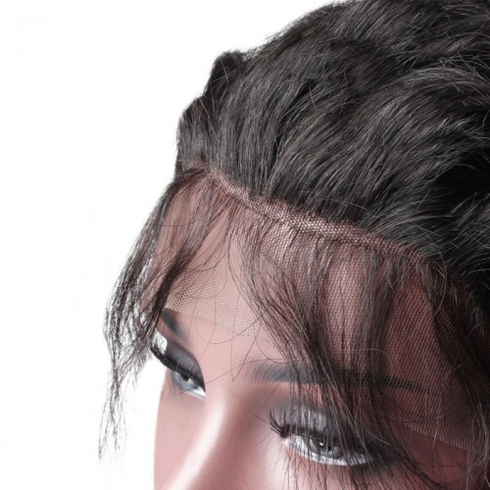 360 Lace Frontal Wig 150% Density Deep Wave Virgin Hair