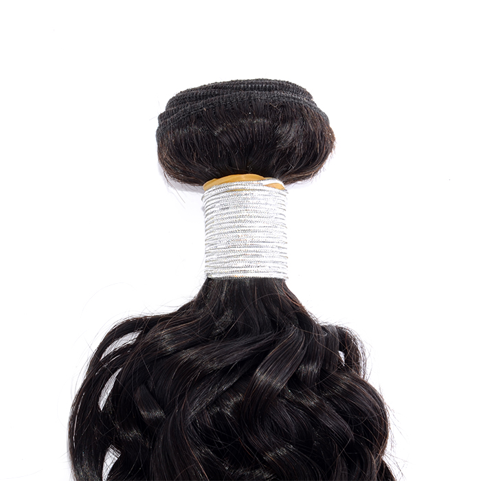 10-30 Inch 10A Italy Curly Virgin Indian Hair #1B Natural Black - YH  Fashion Hair