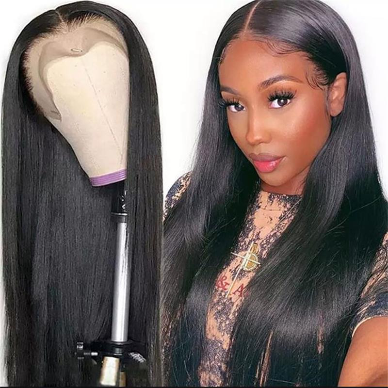 13*4 Full Lace Frontal Long Wigs 16-24 Inches Straight/Body Wave Hair Lace  Front Wigs With Baby Hair Real Cheap Human Hair Silky Straight Wigs - YH  Fashion Hair